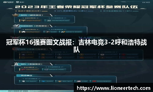 冠军杯16强赛图文战报：吉林电竞3-2呼和浩特战队